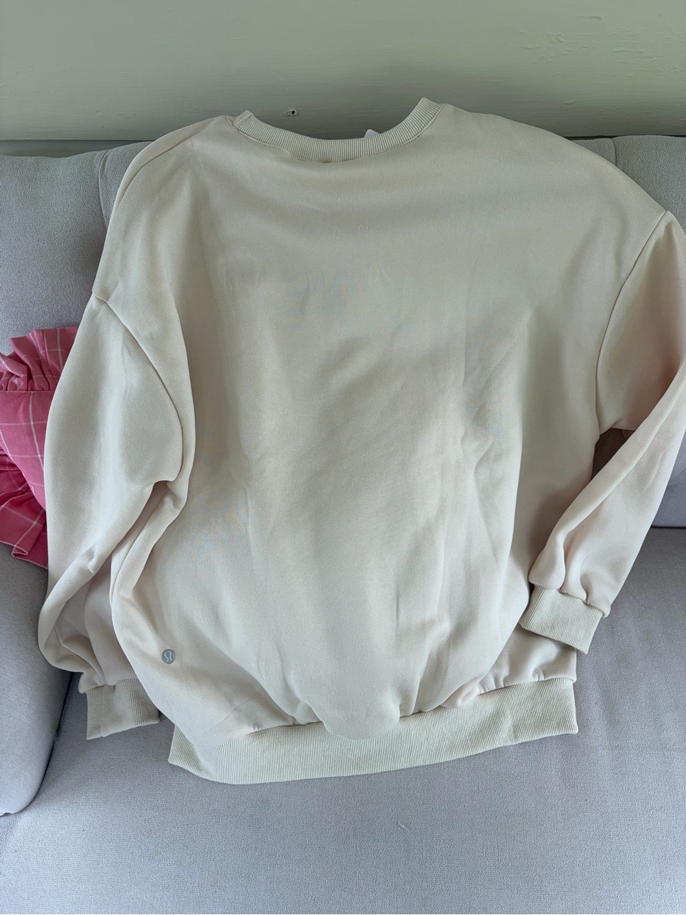lululemon athletica Light Cream yellow Crewneck Pullover - Picture 5 of 6